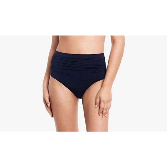Lauren Ralph Lauren Beach Club Solid High-Waisted Bottoms - Picture 1 of 5